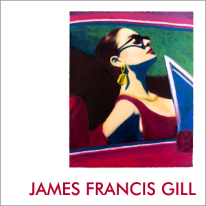 James Francis Gill: Women in Cars | Galerie Art Affair 2022