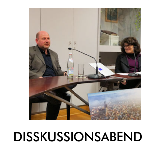 Stefan Effenhauser und Antonia Kienberger im Gespräch im PresseClub Regensburg e.V. | Foto: Wolf Erdel